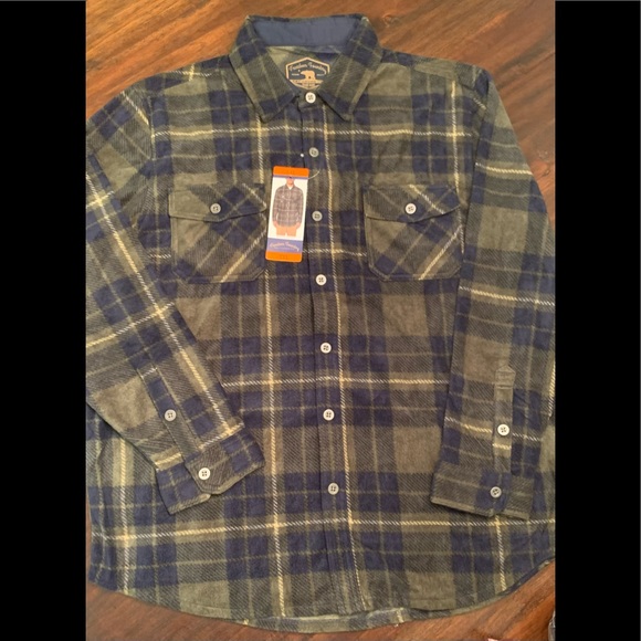 COPY - NWT Freedom Foundry fleece plaid shirt XXL - Picture 2 of 9